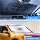☀️LAST DAY SALE – ONLY ￡12.99!!🔥Upgraded Car Windshield Sun Shade Umbrella🚗Foldable Heat Insulation Front Window Sun Visor