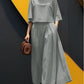 🔥Last Day Promotion 60% OFF🔥💯Fashionable Set: 3/4 Sleeve Loose Top & Flowing Wide-Leg Pants