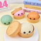 ⏳LAST DAY SALE ONLY ￡7.99!!💕🎁Glitter Dumpling Squishy Steamer Blind Box Surprise Squeeze Fun