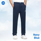 Men’s Breathable Mesh Panel Casual Pants