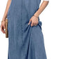 🔥Hot Sale 49%🔥Women's Denim Maxi Jumper Dress