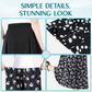 💕HOT SALE 70% OFF🌷💕 Women's High Elastic Waist Pleated Chiffon Wide Leg Culottes
