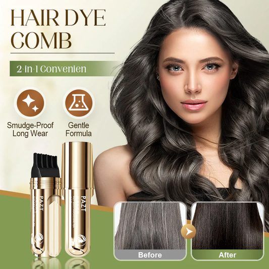 🔥Buy 1 Get 1 Free🌿2-in-1 Convenient Hair Dye Comb For Gray Hair（50% OFF）