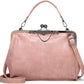💼2026 New Kattee Elegant Waterproof Women’s Leather Kiss-Lock Tote Handbag
