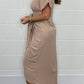 🔥2025 Summer New-❤️ Women Satin Button Shirt Dress