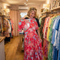 🌺Summer Hot Sale 60% OFF💐💃V-neck Floral Loose Maxi Dress