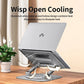 🔥2024 HOT SALE 49% OFF🔥360° Rotatable and Adjustable Lifting Aluminum Alloy Mobile Phone Tablet Laptop Holder