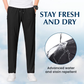 💖LAST DAY SALE 65% OFF💖🎁Unisex Ultra Stretch Ice Silk Comfort Casual Pants