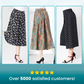 💕HOT SALE 70% OFF🌷💕 Women's High Elastic Waist Pleated Chiffon Wide Leg Culottes