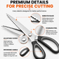 ✂️ 50% OFF! ✨ DIY Serrated Sewing Scissors – Ultra-Sharp Stainless Steel Blades, Ergonomic Comfort Grip & Clean Zigzag Cuts – Perfect for Fabric, Leather & Crafts 🧵