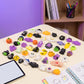 🔥LAST DAY SALE ONLY ￡13.99!!🎁Halloween Squishies Stress Relief Toy Set, Classic Pumpkin/Ghost/Bat Shapes, Super Soft TPR Material with Elastic Squeeze Feel, Washable & Durable, Assorted 24 pcs for Party Favors, Classroom Rewards & Trick-or-Treat