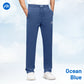 Men’s Breathable Mesh Panel Casual Pants