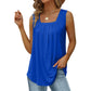 🔥Last Day Special Price £8.99!!🔥2025 Women's Square Neck Sleeveless Vest T-Shirt