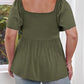 Women's Plus Sweetheart Neck Top