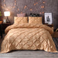 💗Last day of sale – 50% off⚡Bedsure Soft Pintuck Duvet Set