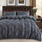 💗Last day of sale – 50% off⚡Bedsure Soft Pintuck Duvet Set