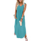 💖LAST DAY SPECIAL PRICE: ￡13.99!!💖Summer Dresses Maxi Dress Vacation Beach Sundresses with Pockets