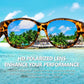 📢😎 2025 New Polarized UV400 Protection Trendy Round Cat-eye Sunglasses 😺🕶️