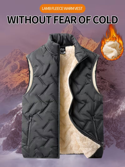 Men's Winter Warm Casual Quilted Vest