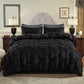 💗Last day of sale – 50% off⚡Bedsure Soft Pintuck Duvet Set