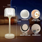 Aurora/Ocean Wave/Water Ripple Desk Lamp – 16-Color Ambient Table Lamp with Control