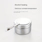 Set, Stainless Steel Chafing Dish Buffet Set, 4.5L Round Catering Chafer Warmer Set With Tray, Pan-TBIM