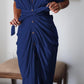 🔥2025 Summer New-❤️ Women Satin Button Shirt Dress