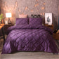 💗Last day of sale – 50% off⚡Bedsure Soft Pintuck Duvet Set