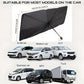 ☀️LAST DAY SALE – ONLY ￡12.99!!🔥Upgraded Car Windshield Sun Shade Umbrella🚗Foldable Heat Insulation Front Window Sun Visor
