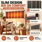 🔥3-Second Rapid Heating Honeycomb Graphene Far-Infrared Ceramic Wall Heater – Low Noise & Energy Efficient Indoor Wall Mount Heater