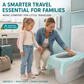 🚽 Disposable Adhesive Toilet Seat Covers – Extra Coverage for Travel & Public Restrooms