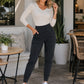 Women's Lightweight Stretch Tapered Sweatpants