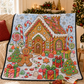 DIY Christmas Drawing Blanket with 24 Colors Markers, Doodle Your Own Xmas Blanket, Customizable Washable Paint Play Blanket for Adults, Kids