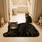 Cat Design Floor Mat