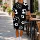 🌺 Men's Floral Print 2-Piece Summer Set