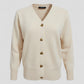 🌸Women’s V-Neck Knit Cardigan with Heart-Shaped Buttons for Cosy Winter Layering