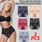 🔥Buy 1 Free 1(2PACKS) ONLY ￡6.99!!!🔥High Waisted Sexy Premium Lace Panties