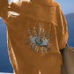 🌷Meet Summer-50% OFF🍃Evil Eye Casual Sequin Beaded Shirt👁️