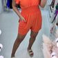 Donna Elasticated Waist  Playsuit