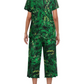 🎁Hot Sale 48% OFF⏳WOMEN'S PRINTED SHORT SLEEVE TOP WITH CAPRI PANTS LOUNGE & SLEEPWEAR SET