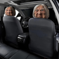 Funny Cartoon Car Headrest Covers – 2PCS Universal Fit