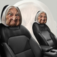 Funny Cartoon Car Headrest Covers – 2PCS Universal Fit