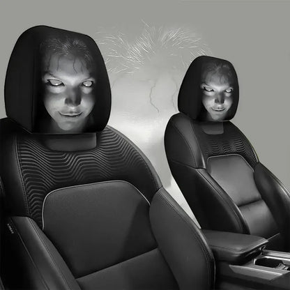 🎃 Funny Breathable Car Headrest Covers