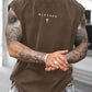 Vintage Wash Loose Fit Gym Muscle Tee
