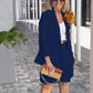 Women's Elegant Shorts and Blazer Set