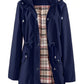 🎁🧥3-in-1 Plaid Waterproof Jacket for Women– Rain, Wind & Cold, All Covered