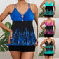 2PCS Ladies Tankini Swimsuit Set Swim Dress Boyshorts