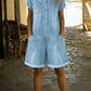 Women's Casual Cotton Denim Jumpsuit Shorts
