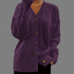 Elegant Buttoned Cardigan
