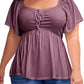 Women's Plus Sweetheart Neck Top